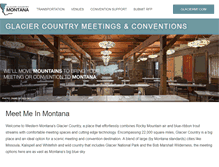 Tablet Screenshot of meetings.glaciermt.com